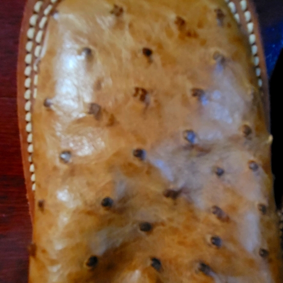 Justin Ladies  Western Boot with Antique Tan Full Quill size 9b - Picture 6 of 9